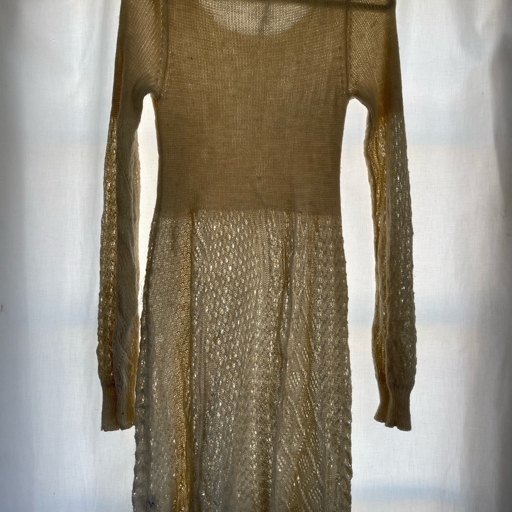 Knitted& knotted dress